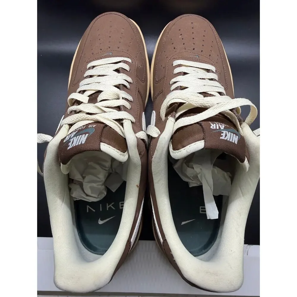 Nike Air Force 1 '07 Cacao Wow Brown/White Leather Low Top FZ23592-259